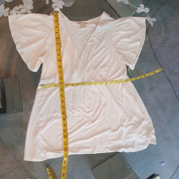 Michael Kors cream color soft top. - Picture 5 of 7